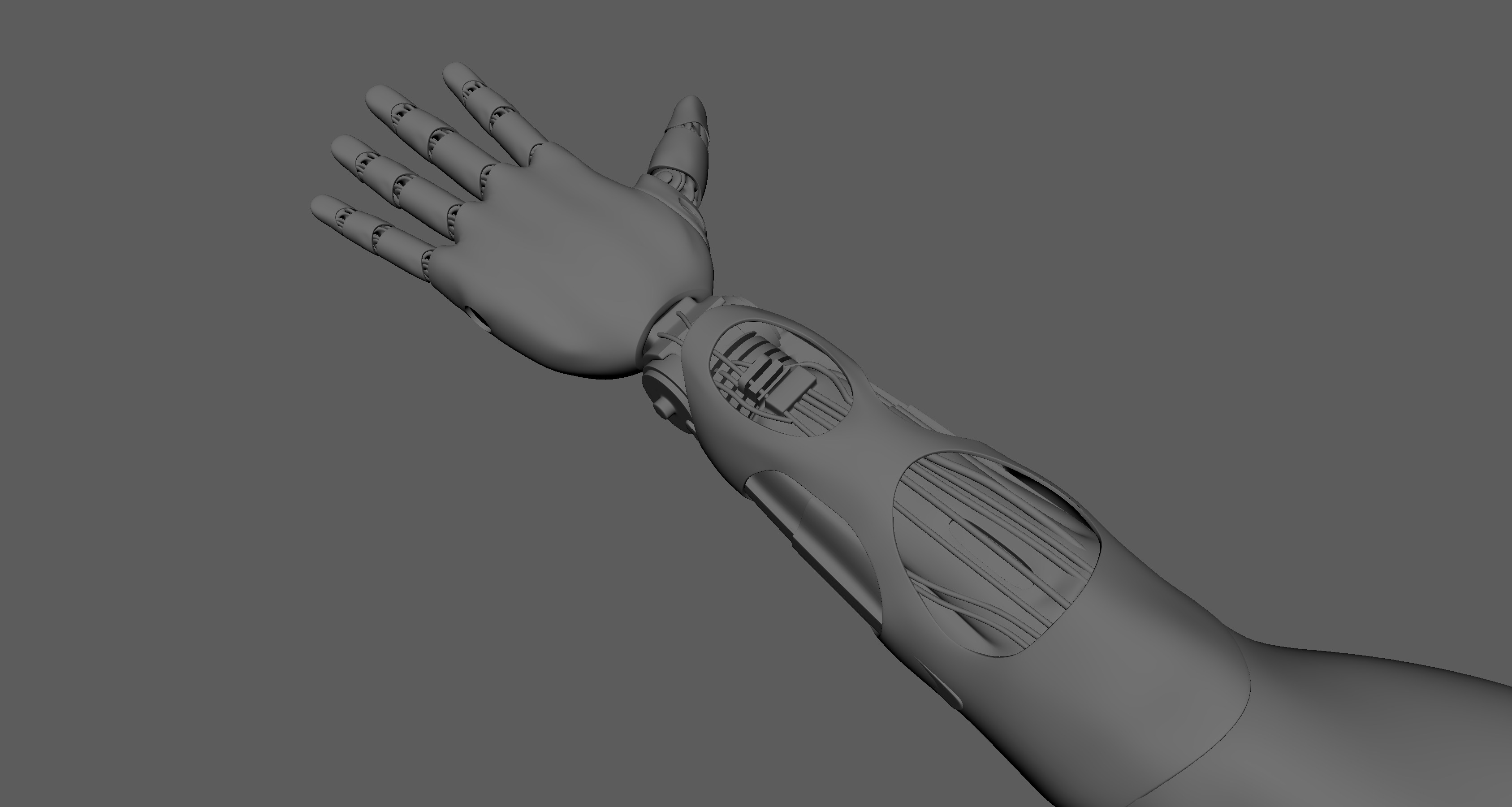 3D Semi-Realistic Fighter Character With Rig Low-poly 3D model_18