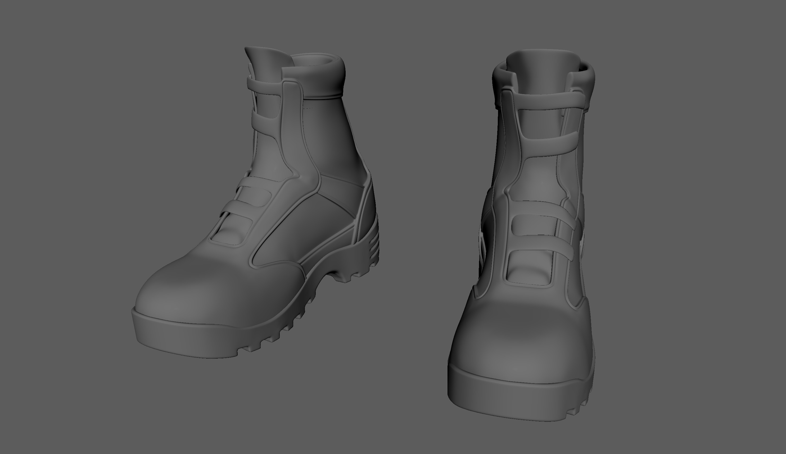 3D Semi-Realistic Fighter Character With Rig Low-poly 3D model_26