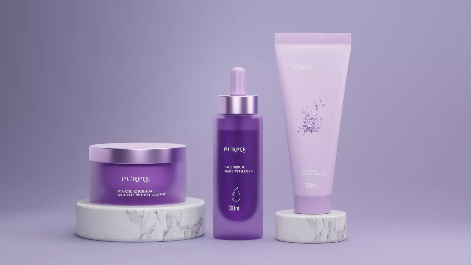 3d Beauty Product Cosmetics Product 3D model