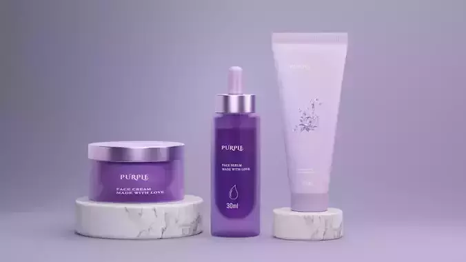 3d Beauty Product Cosmetics Product