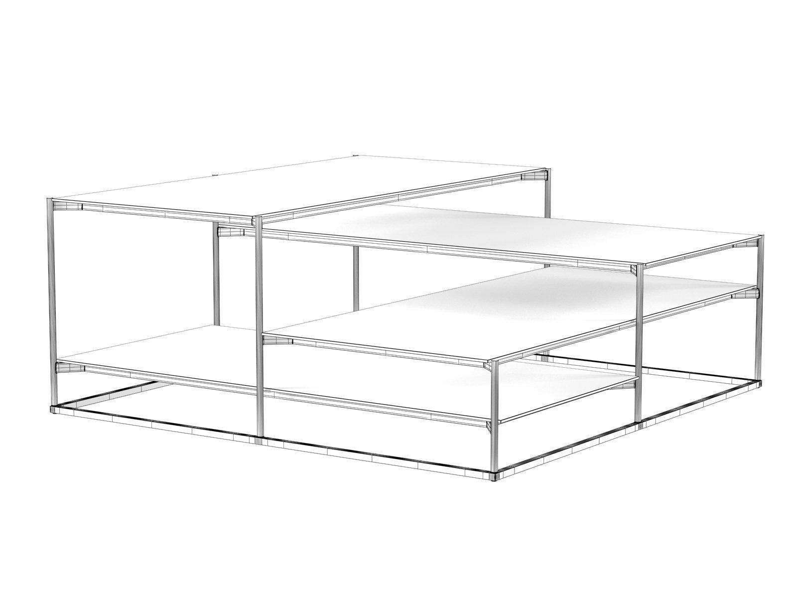 Lowlands Coffee Tables 3D model_4