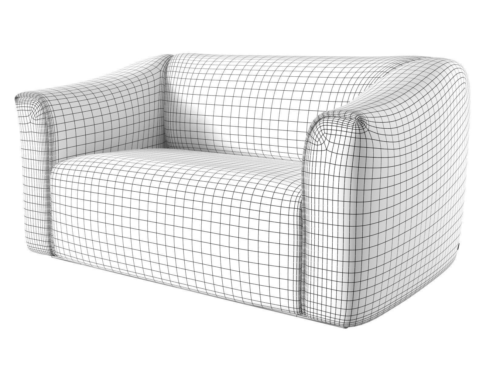 DS 47 Sofa 3D model_4