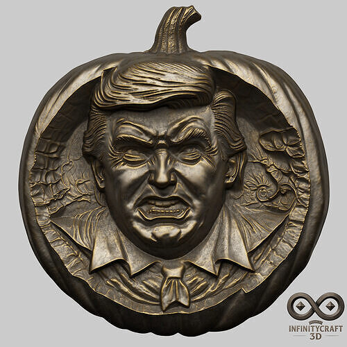 The Trumpkin Fury STL file for 3d Printing or CNC 3D print model