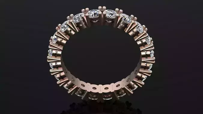 Full Eternity Wedding Band