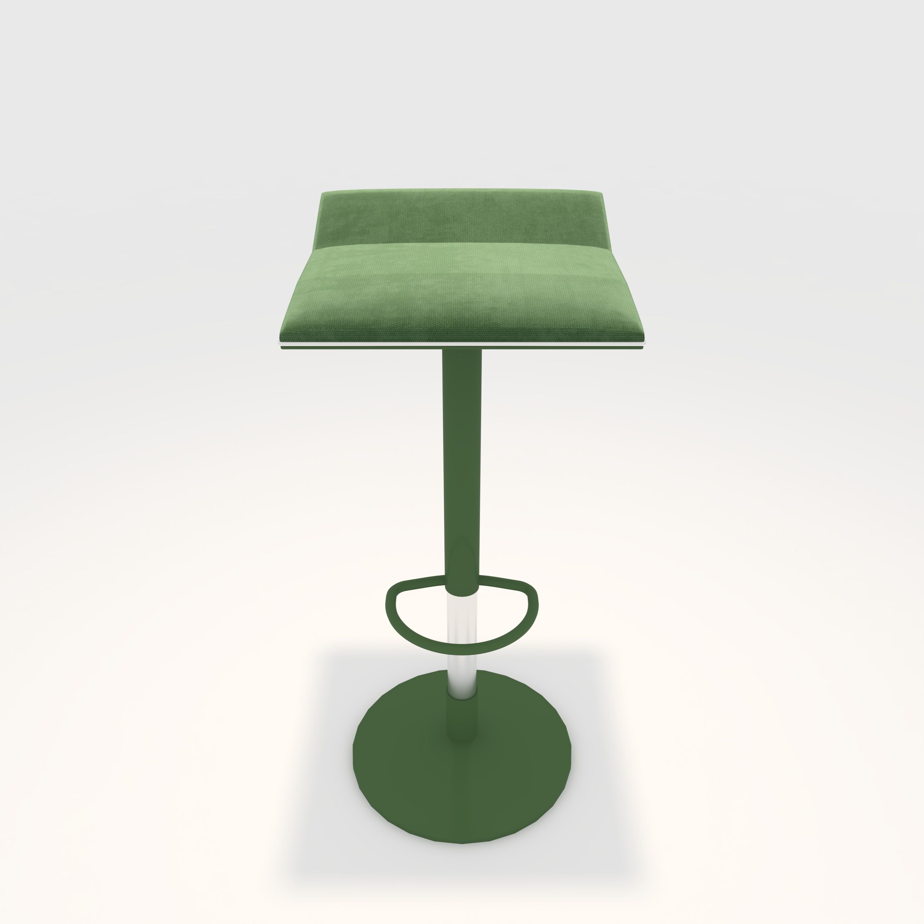 Bar Stool 18 3D model_2