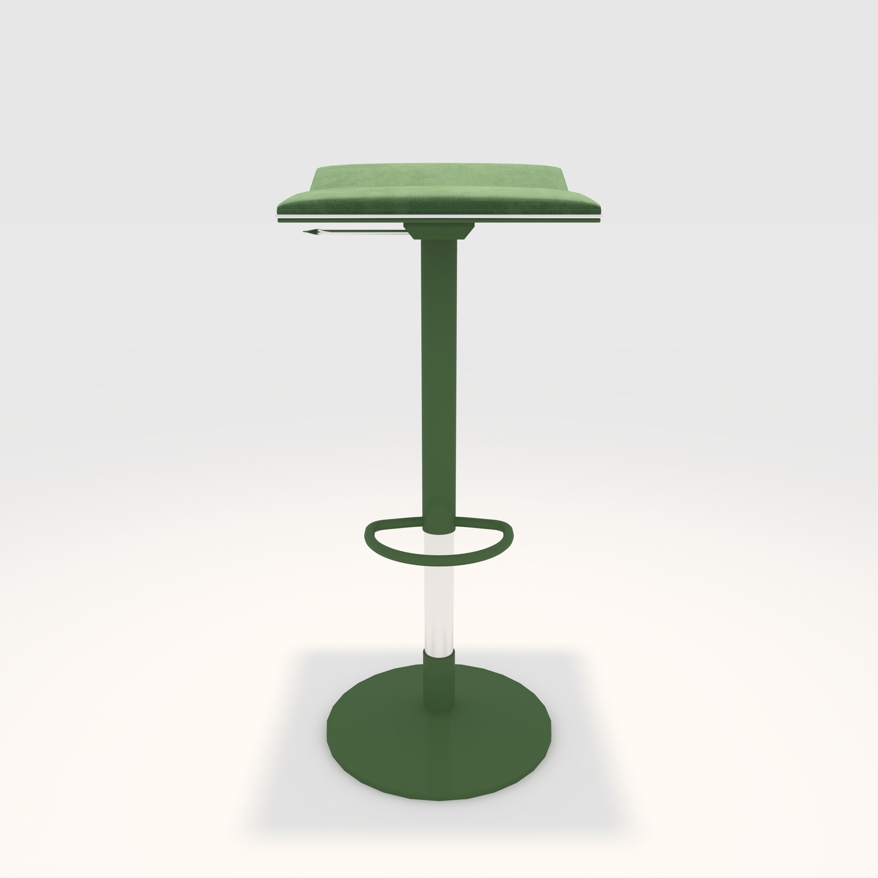 Bar Stool 18 3D model_8