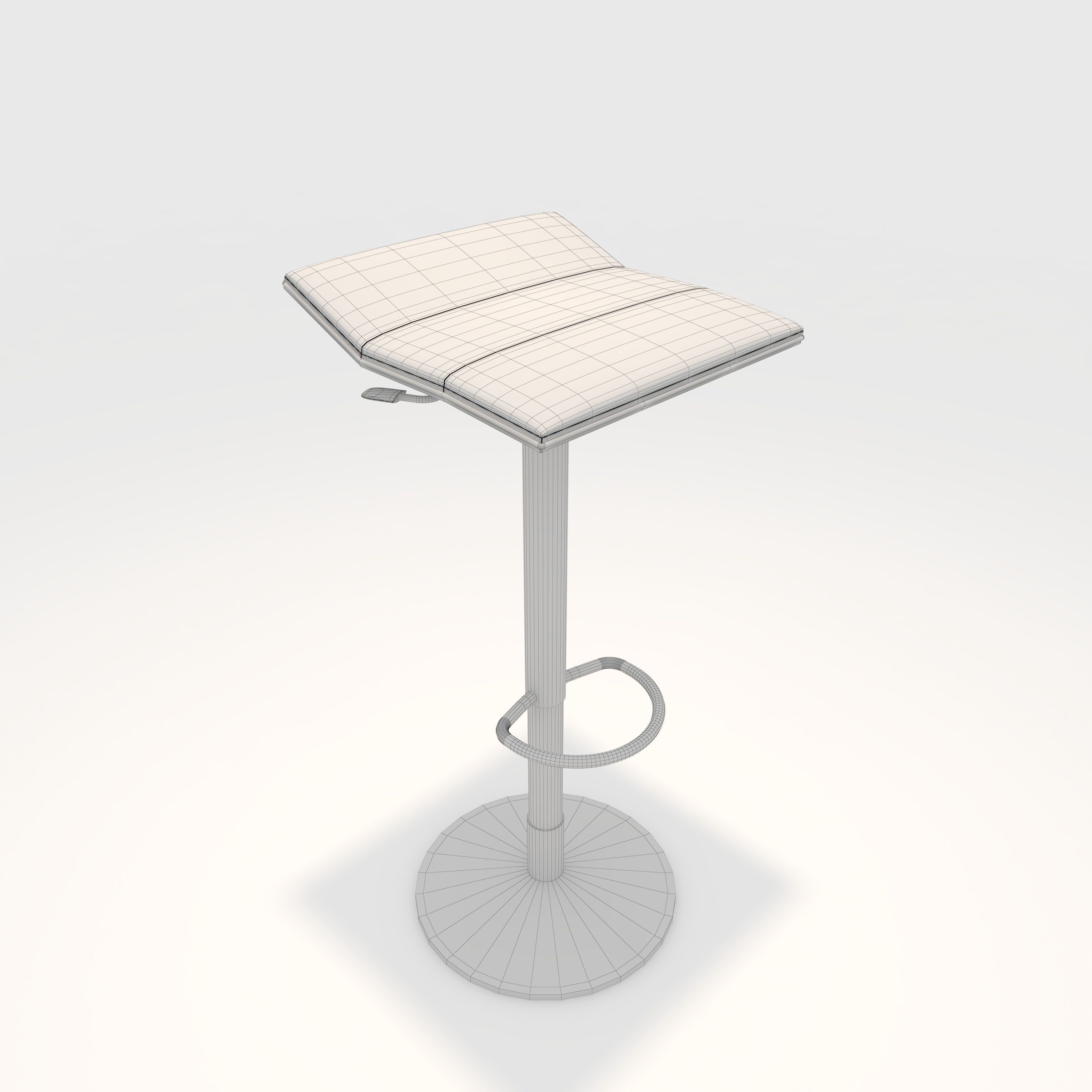 Bar Stool 18 3D model_1
