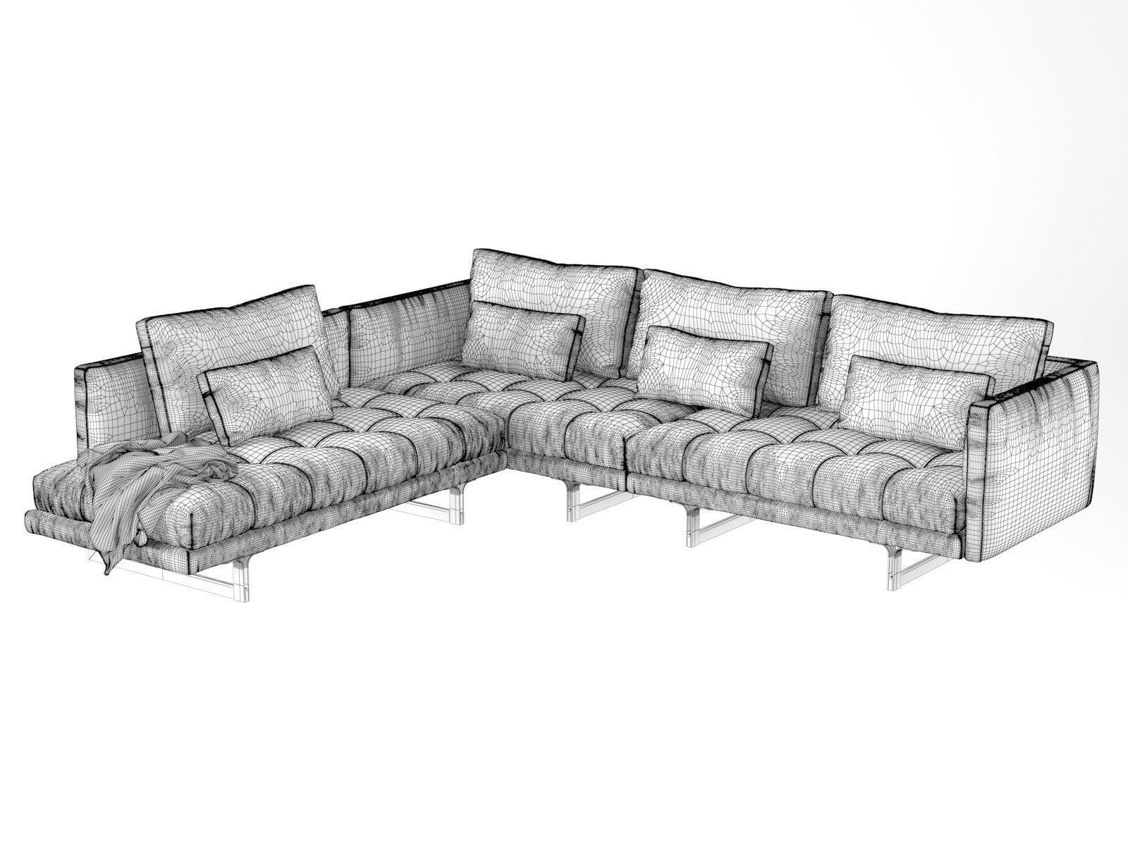 Valery Mix Sofa Composition 03 3D model_3