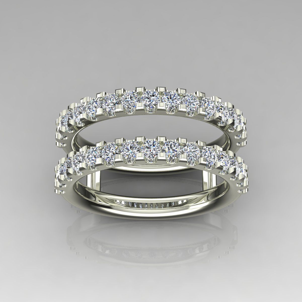 Solitaire Ring 3D print model_1