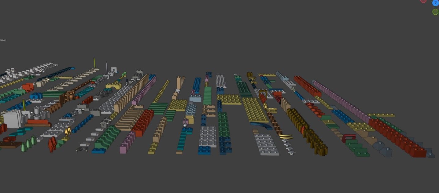 PixelBricks3D - Lego Santas Post Office  3D print model_14