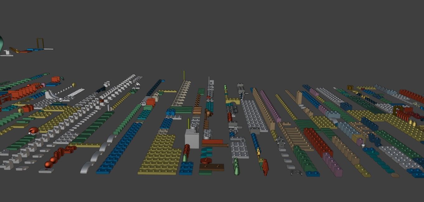 PixelBricks3D - Lego Santas Post Office  3D print model_13