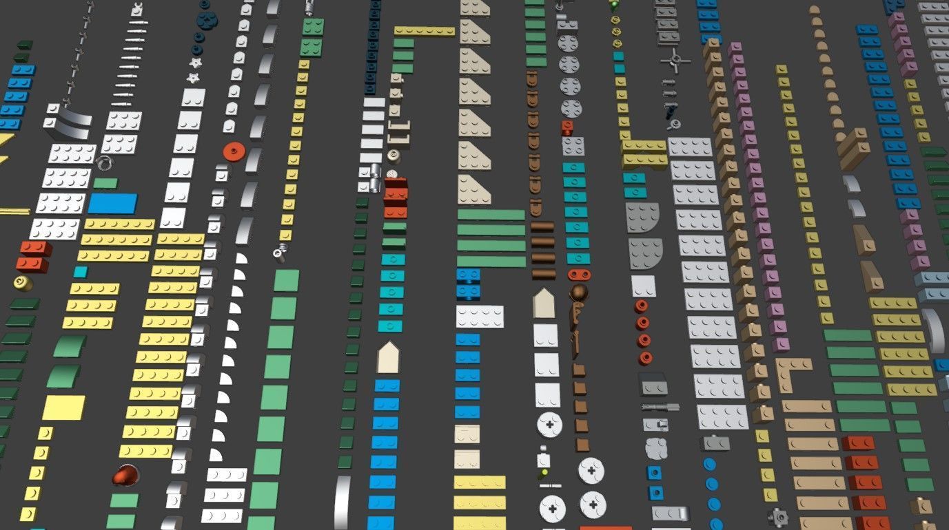 PixelBricks3D - Lego Santas Post Office  3D print model_9