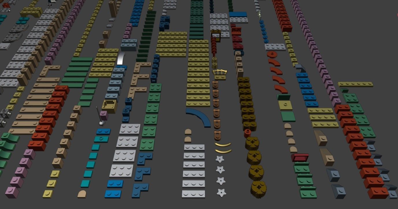 PixelBricks3D - Lego Santas Post Office  3D print model_15