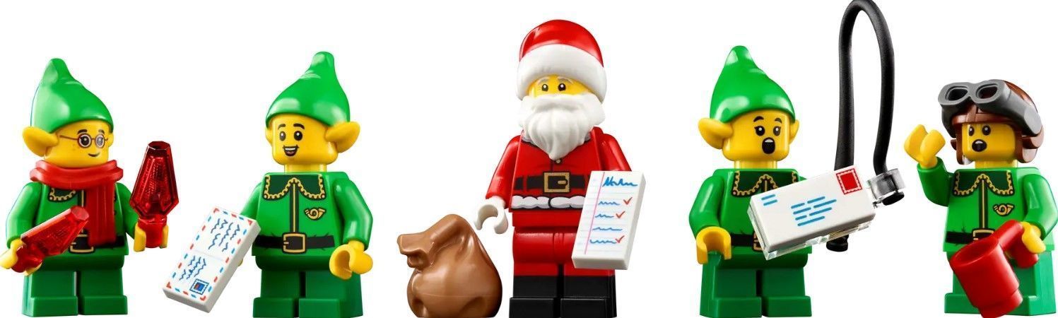 PixelBricks3D - Lego Santas Post Office  3D print model_2