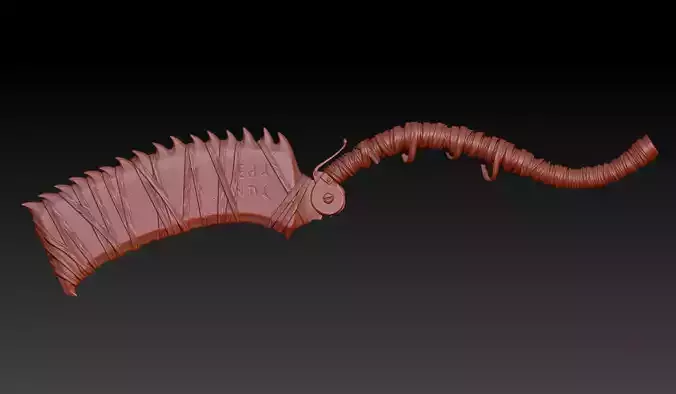 Saw Cleaver Print Model