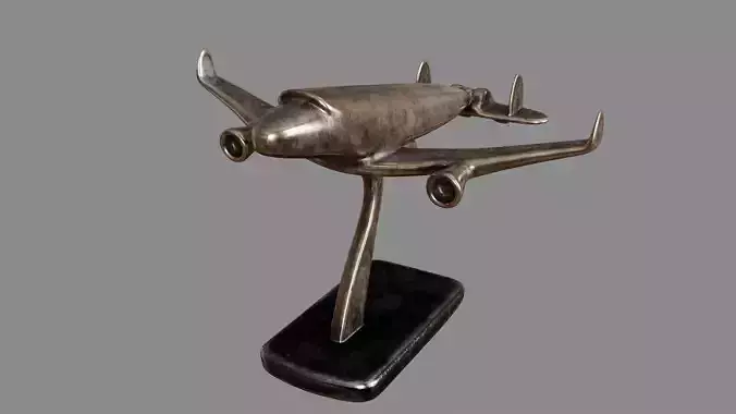 Airplane Decoration 3D model