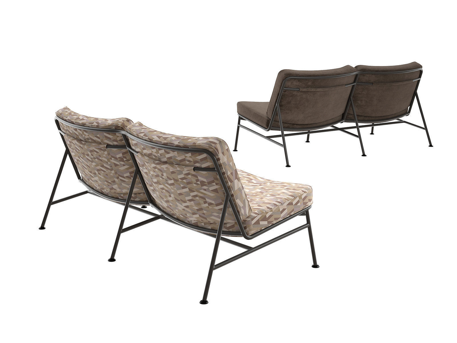 Backpack 2 Settee 3D model_4