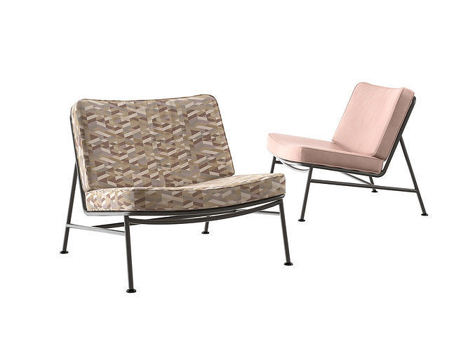 Backpack 2 Armchair 3D model