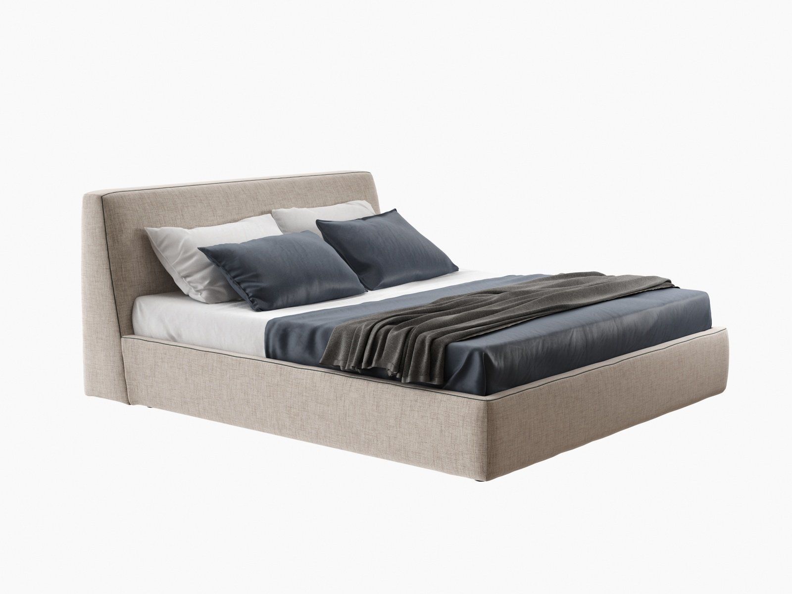 Dion Bed 3D model_3