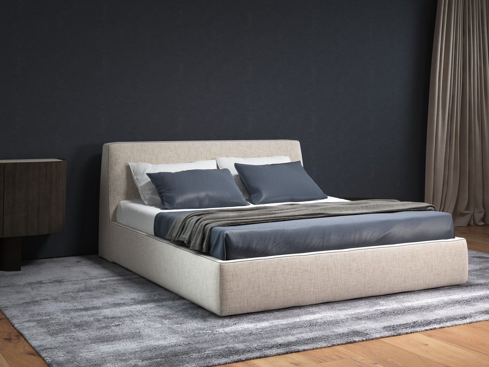 Dion Bed 3D model_1
