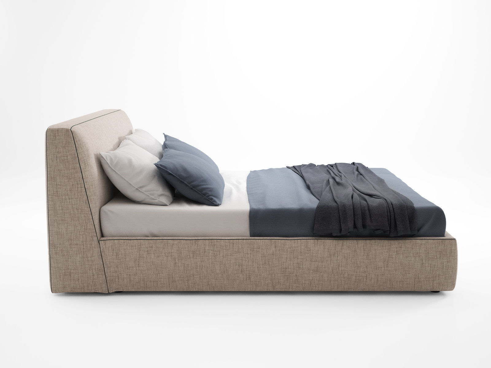 Dion Bed 3D model_4