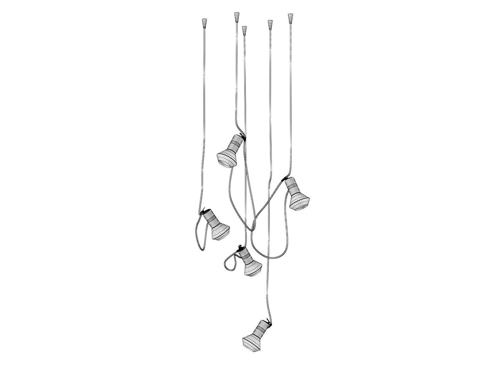 Clampy Pendant Lamp 3D model_3