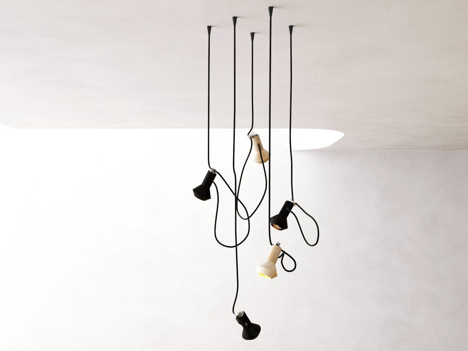 Clampy Pendant Lamp 3D model_1