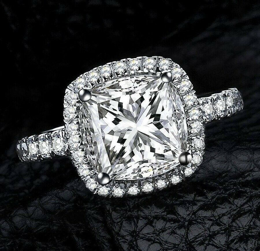 Solitaire Ring 3D print model_2