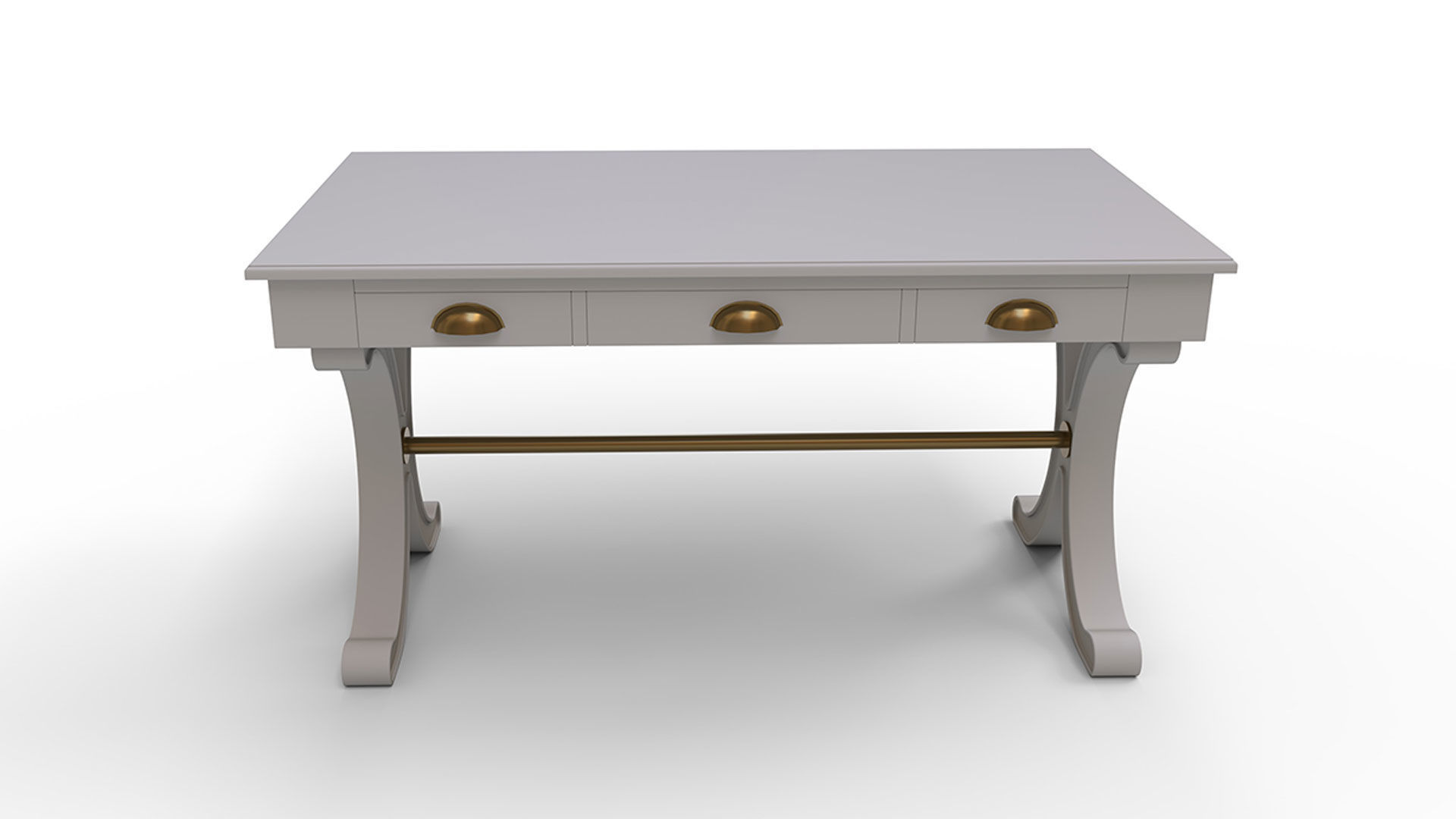 Willowbrook Writing Desk 3D model_1
