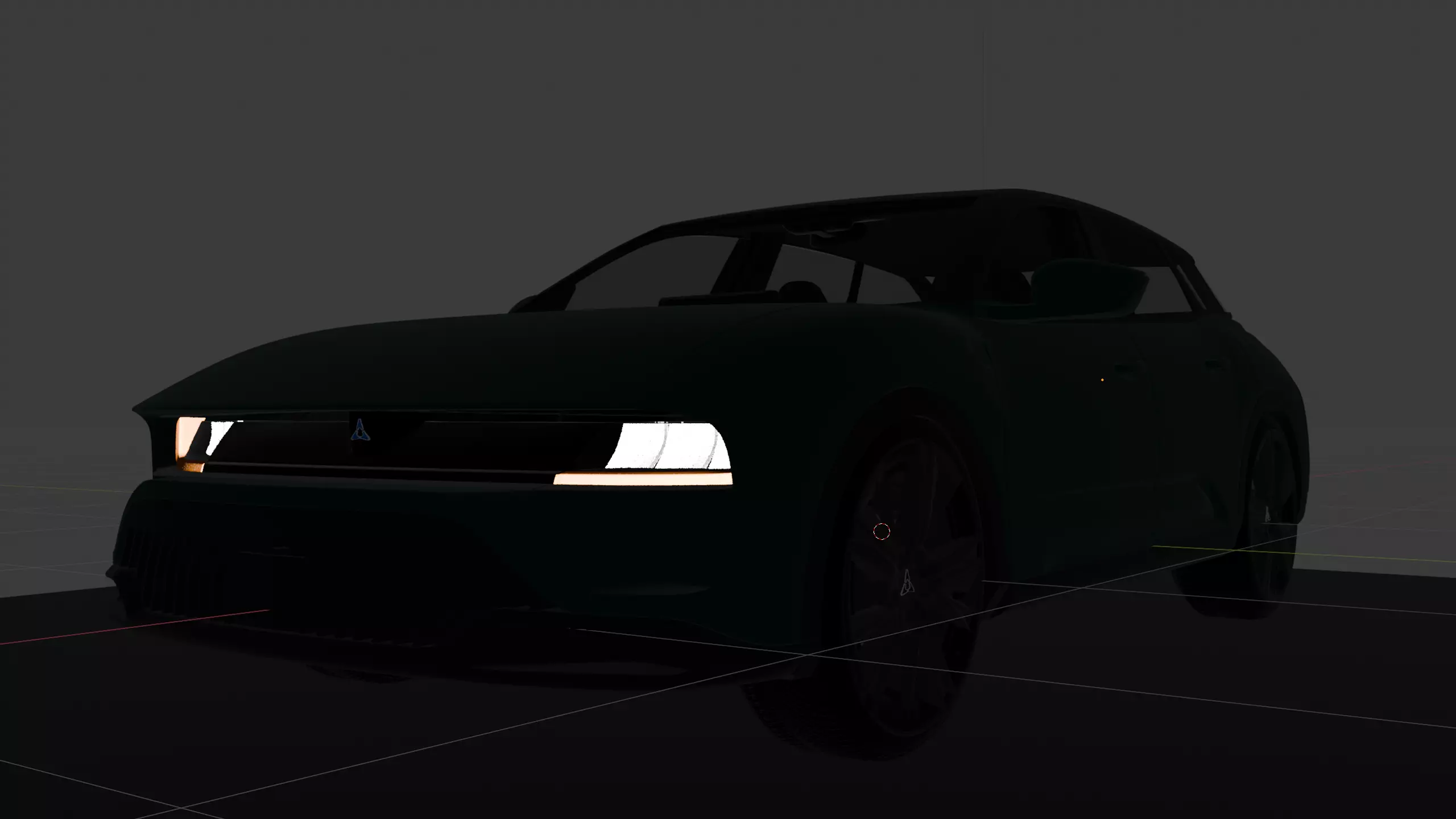 2027 Dodge Intrepid RT Hybrid AWD Free 3D model