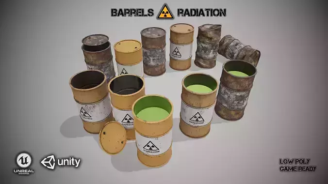 Barrels radiation set