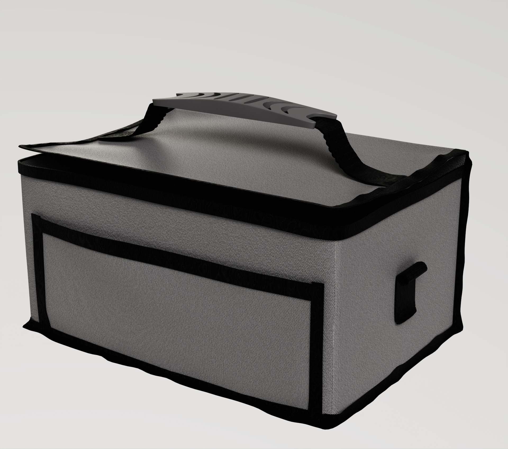 insulated cooler bag Low-poly 3D model_2