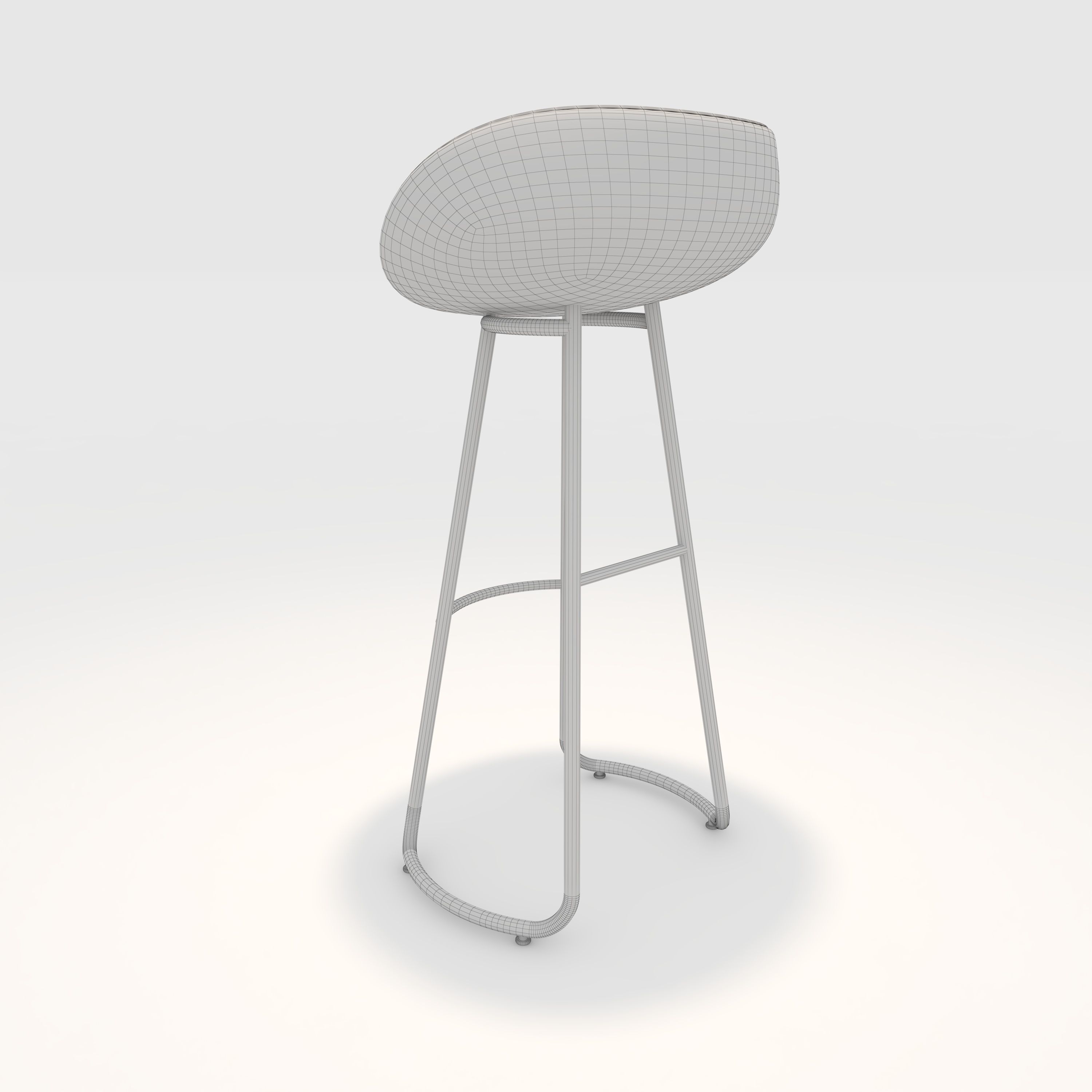 Bar Stool 23 3D model_11