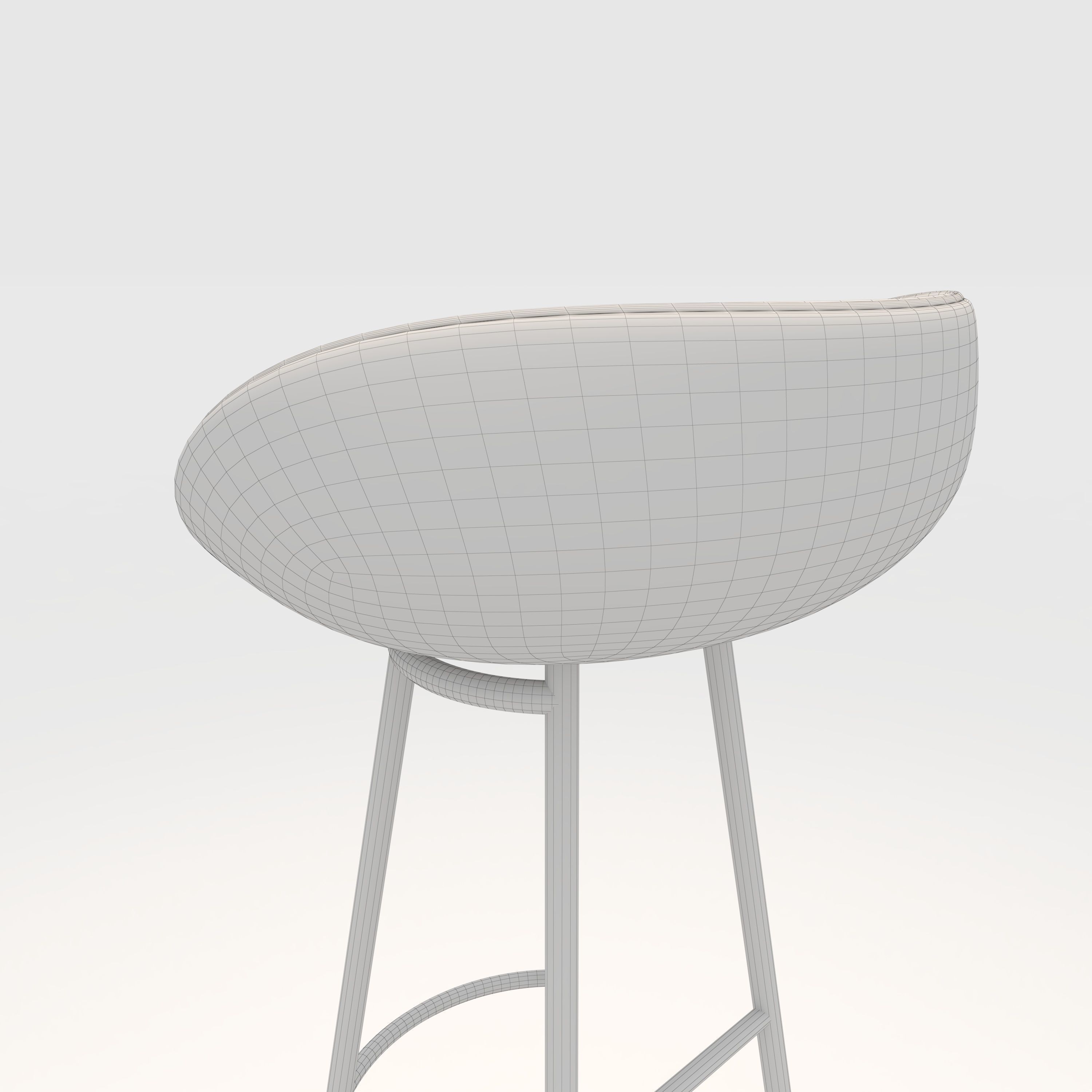 Bar Stool 23 3D model_17