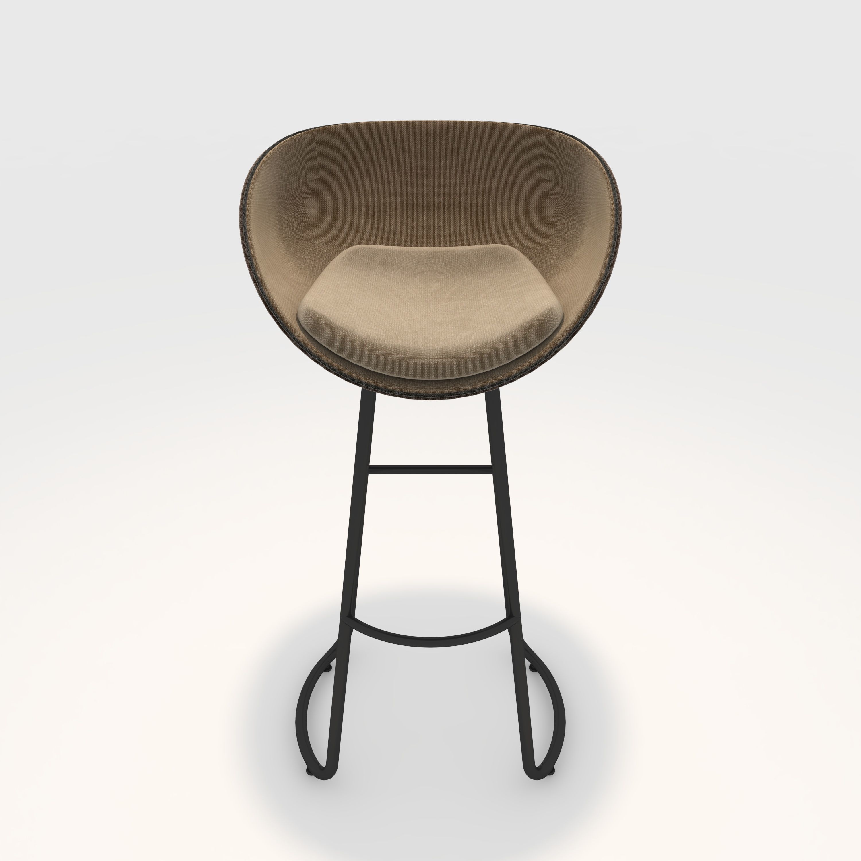 Bar Stool 23 3D model_2