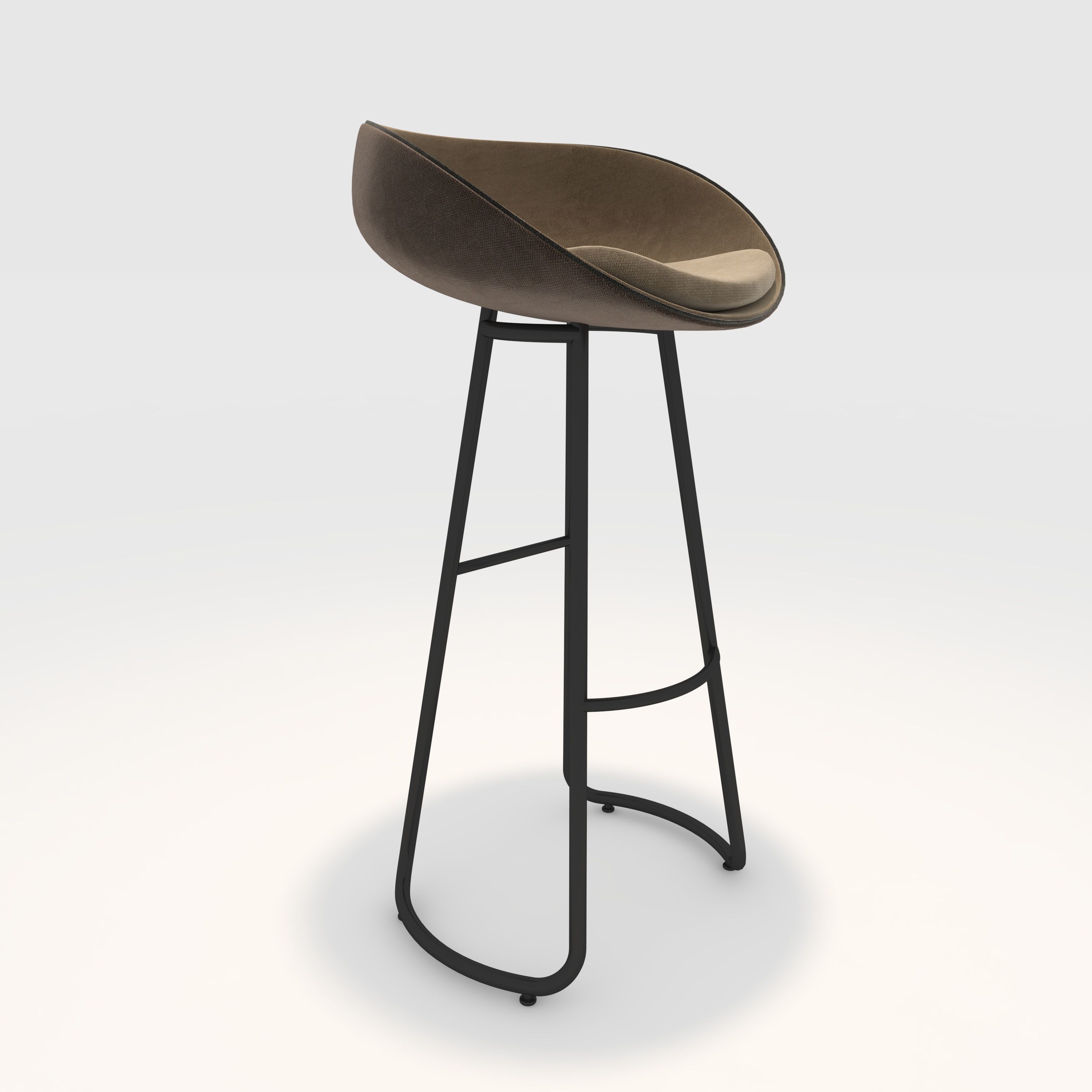 Bar Stool 23 3D model_6