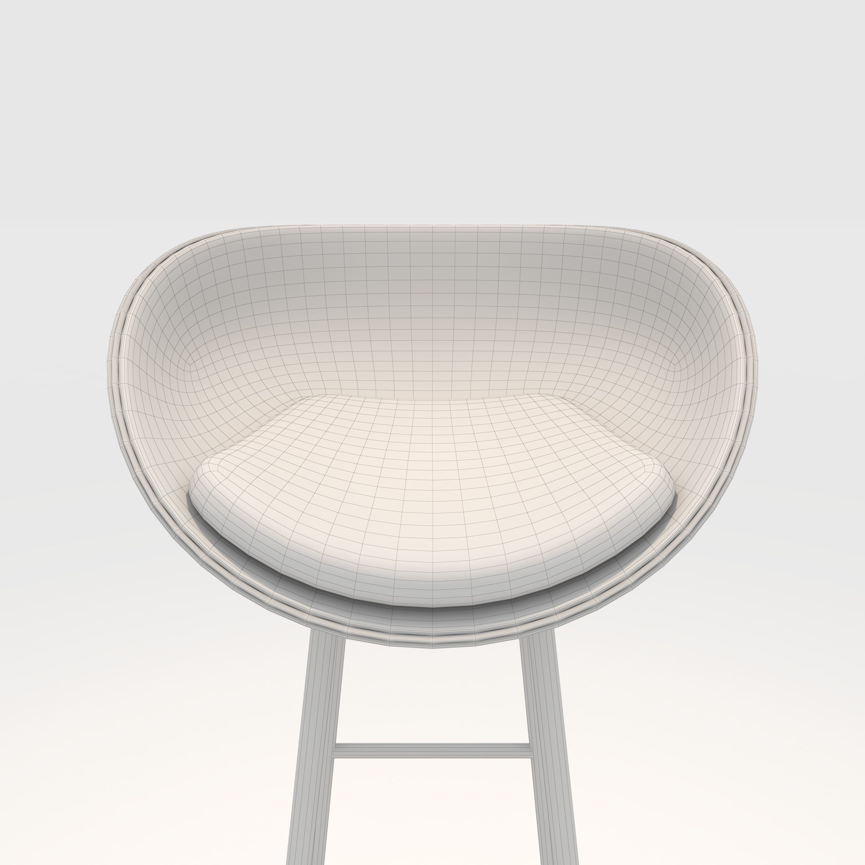 Bar Stool 23 3D model_15