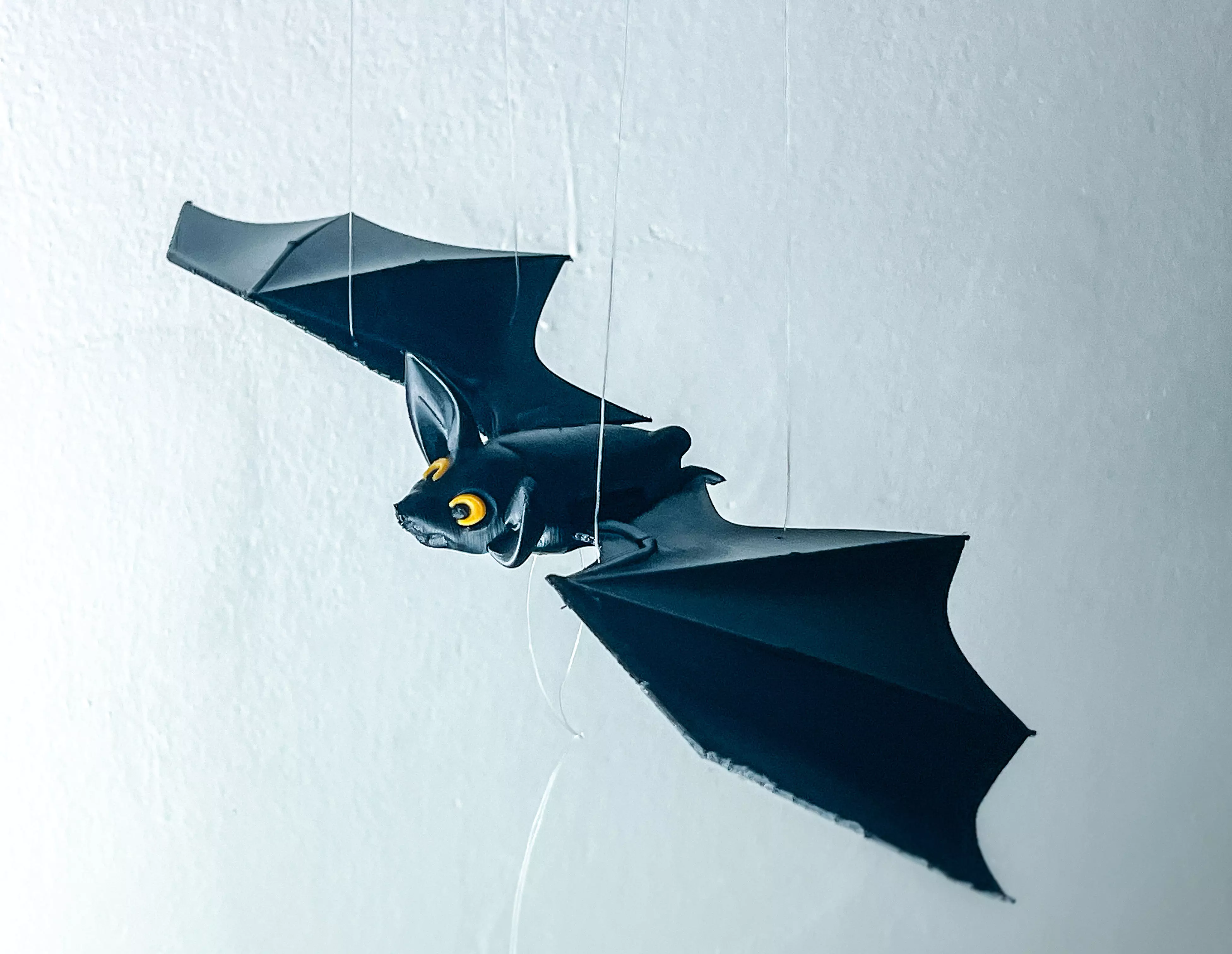 Halloween Bat Flying Mobile 3D print model_0