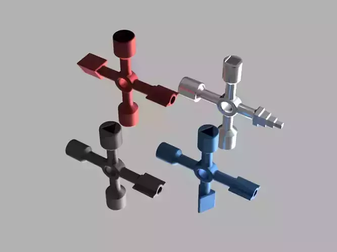 Utility Key for Gas Electric and Radiator Cabinets