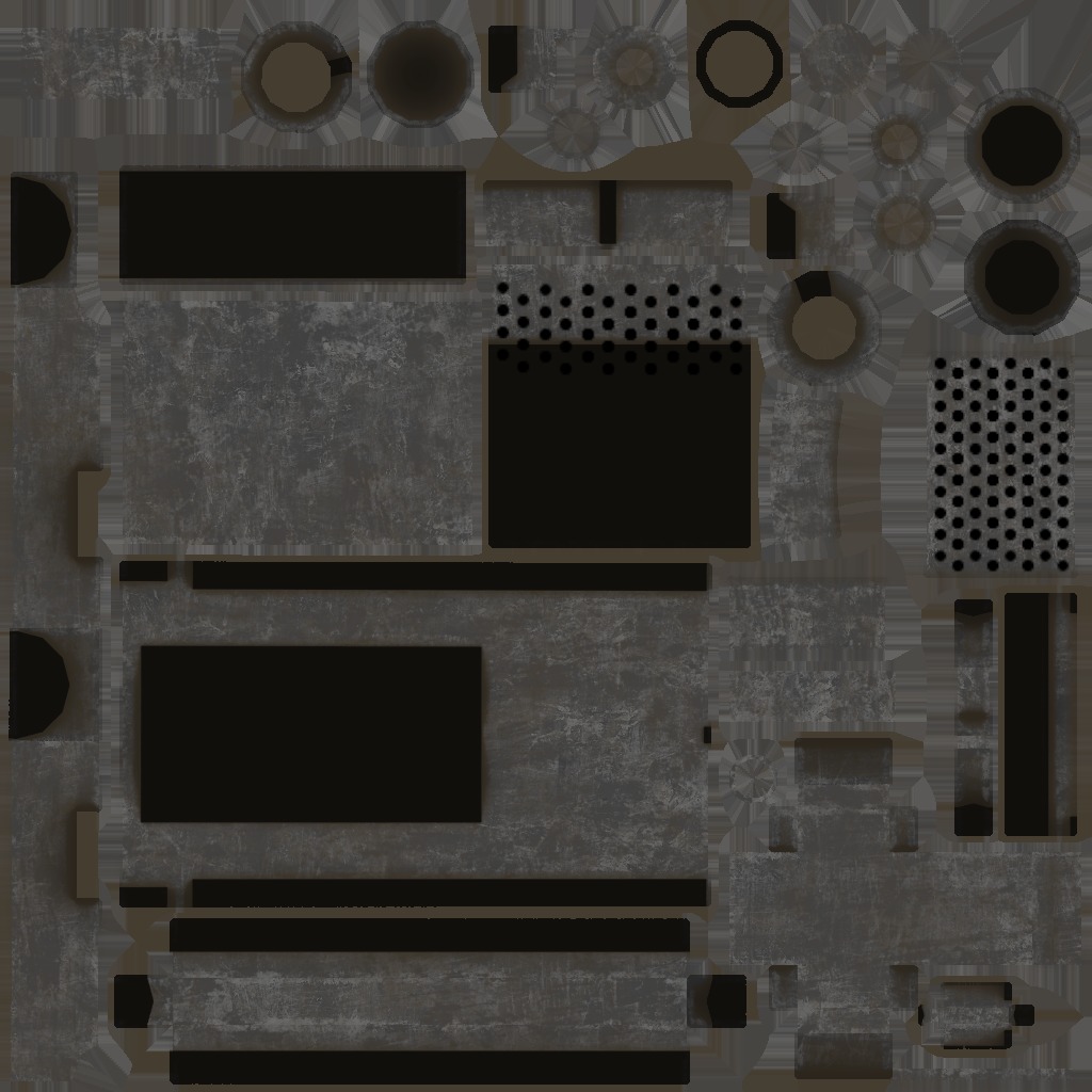 Ju-288 V103 Low-poly 3D model_15