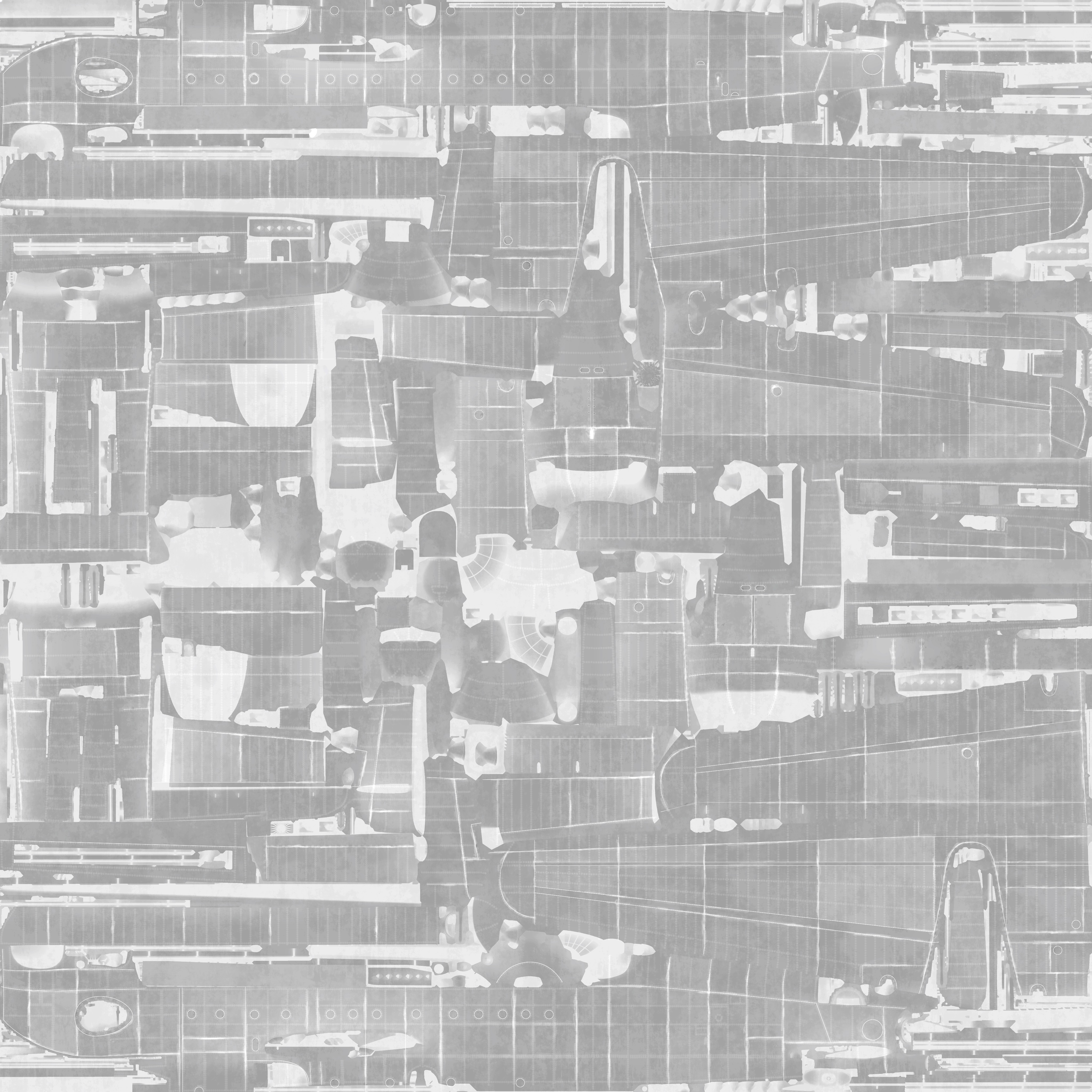 Ju-288 V103 Low-poly 3D model_10