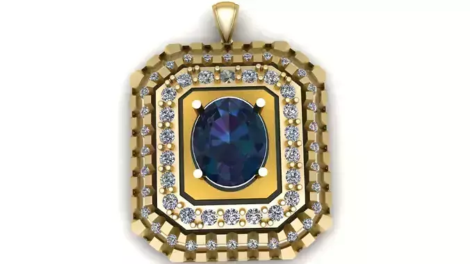 RIVIKO PENDANT 3D PRINTABLE MODEL