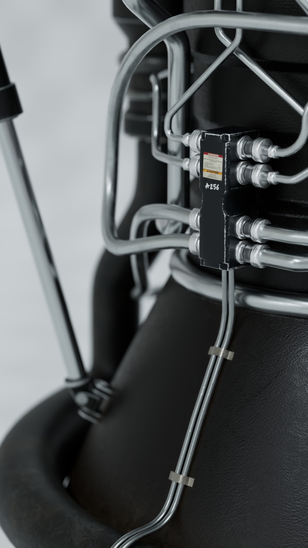 Rocket Engine 3D model_6