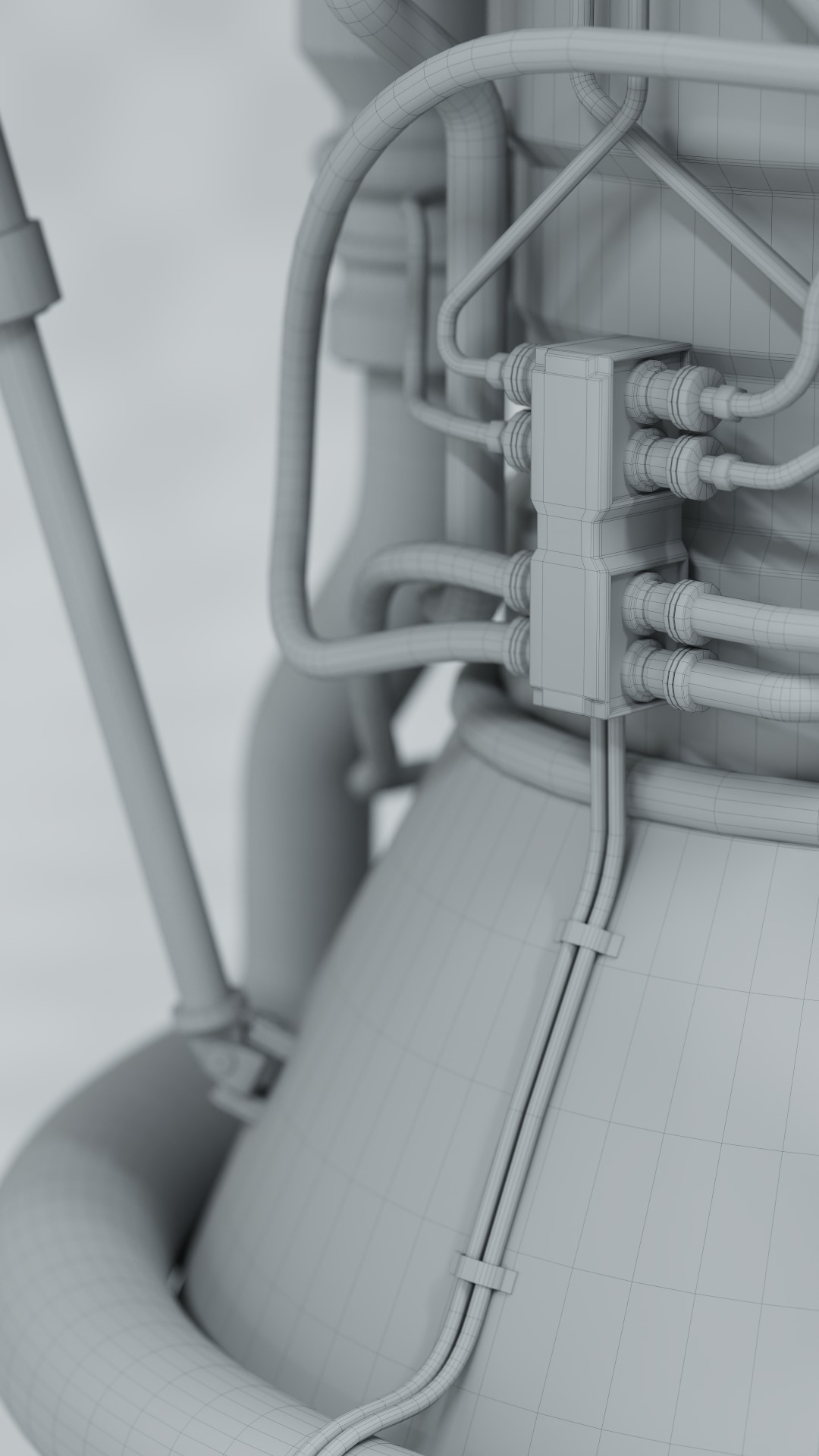 Rocket Engine 3D model_7