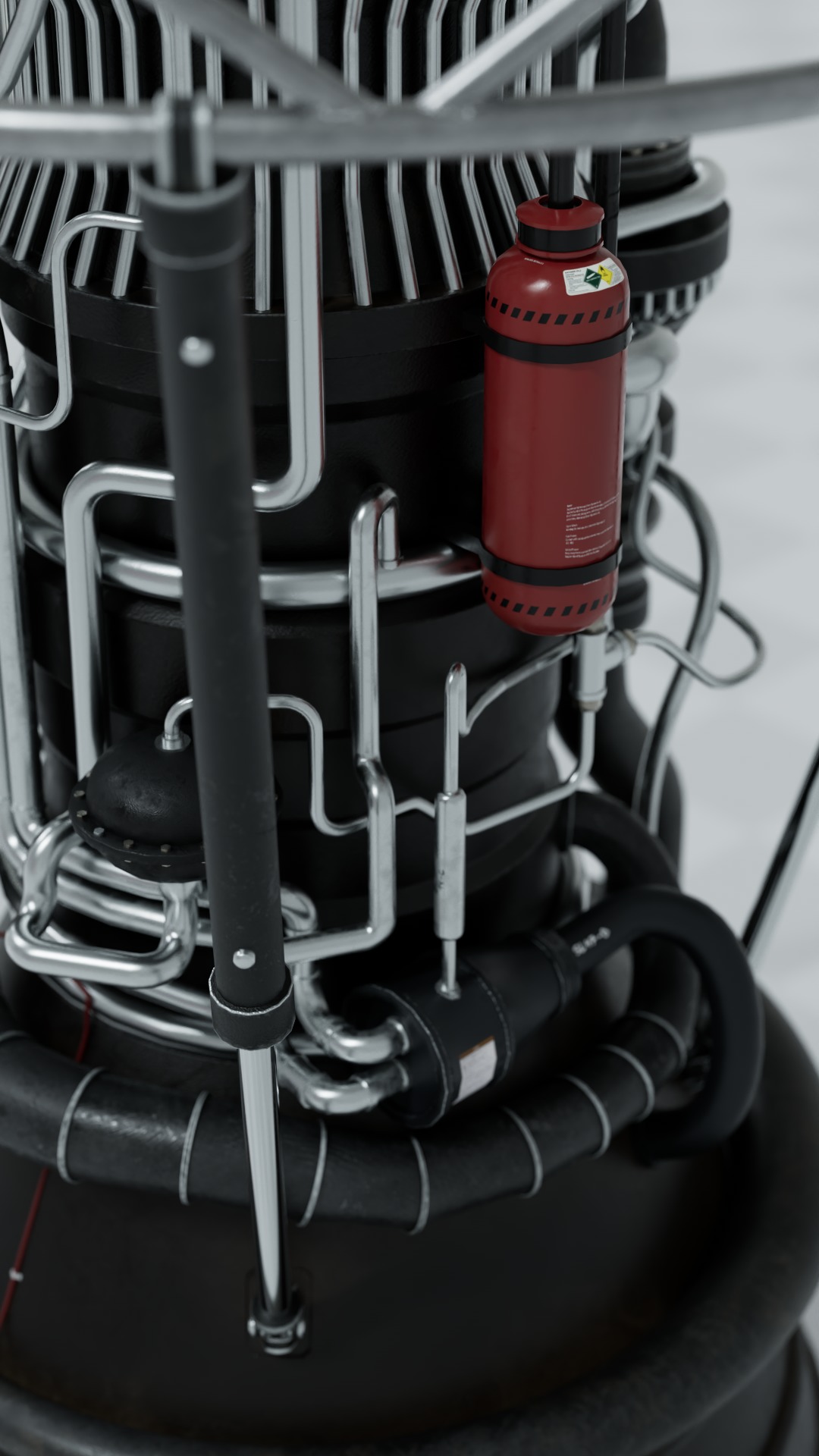 Rocket Engine 3D model_10