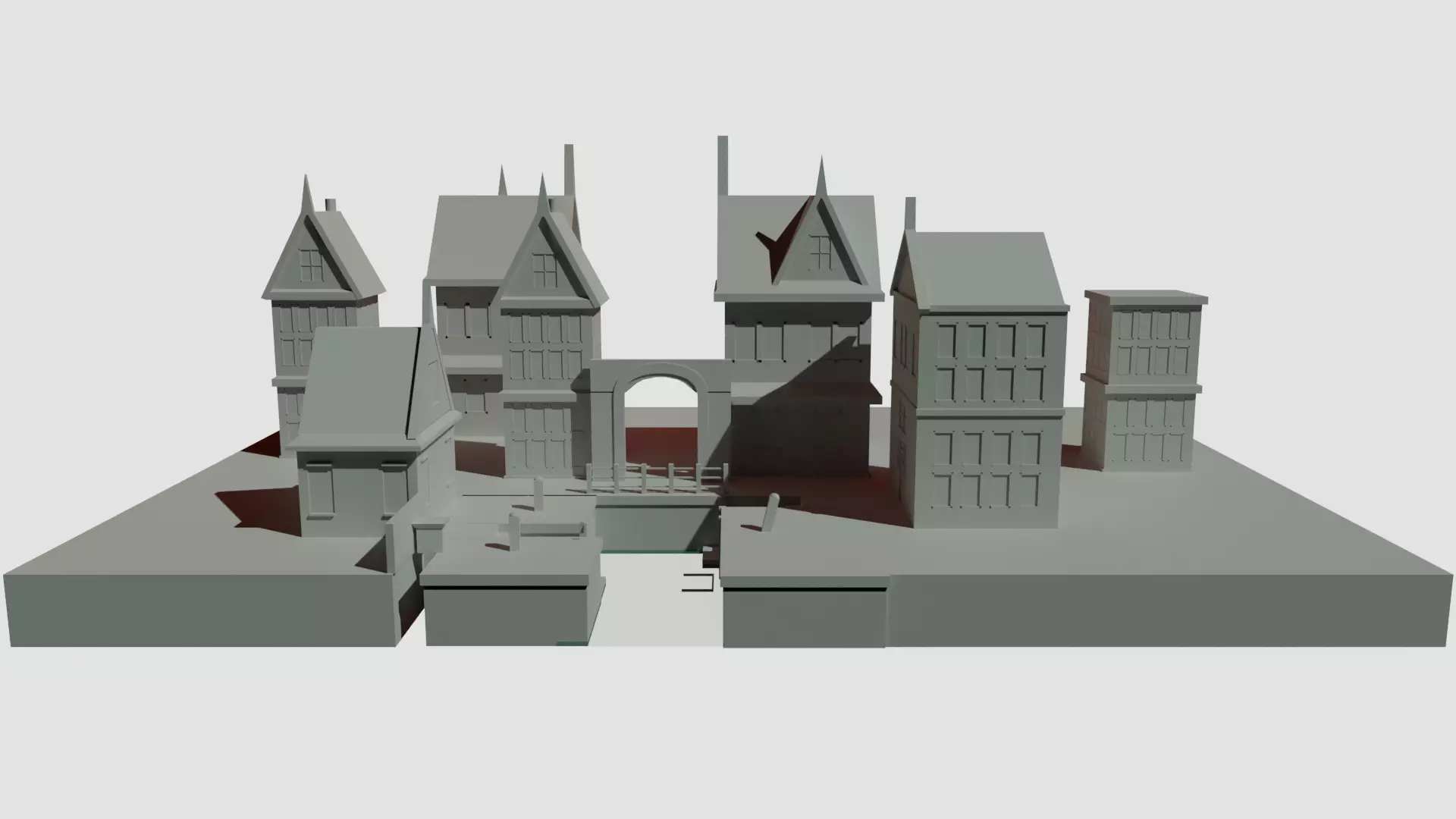 Land of Unknown 001 3D model_0