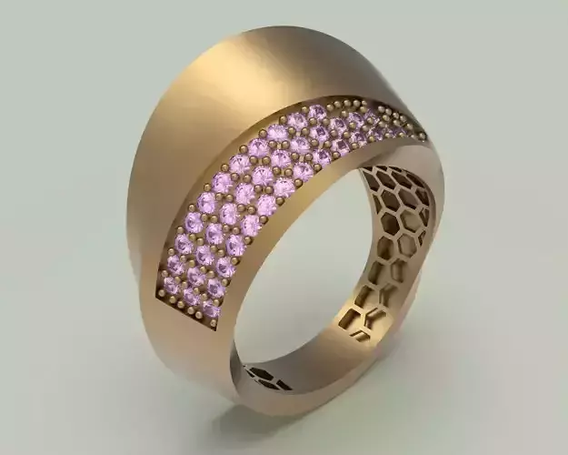 ring ziba Free 3D print model