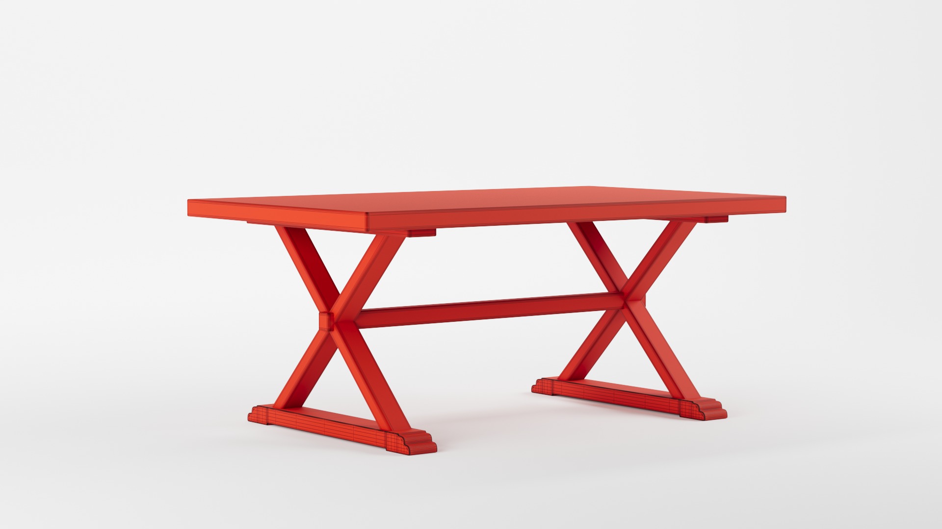 Willoughby Marble Dining Table 3D model_6