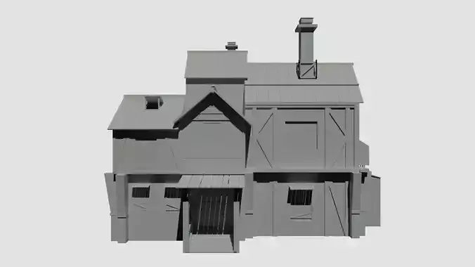 Land of Unknown 002 3D model