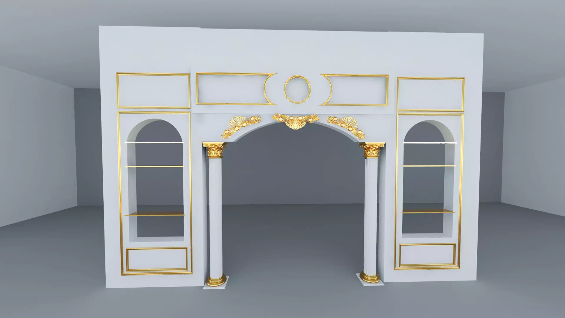 classic arch 3D model
